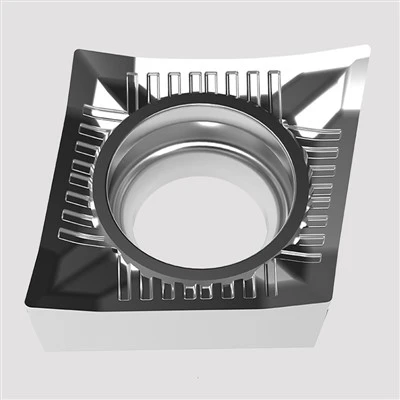 CNC-draaiwisselplaat van aluminiumlegering CCGT